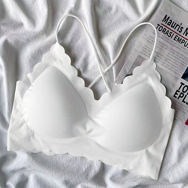 Massage Padded X Back Camisole Free Size Bra